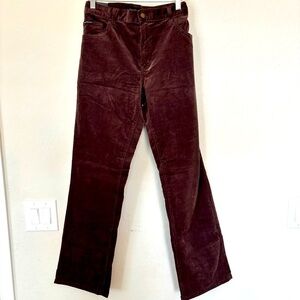 NWT Calvin Klein Women's Corduroy Bootcut Jeans, Sz. 14 Chocolate Brown